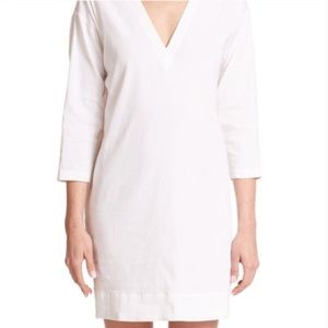 Theory Resort V Neck Linen Dress NWT